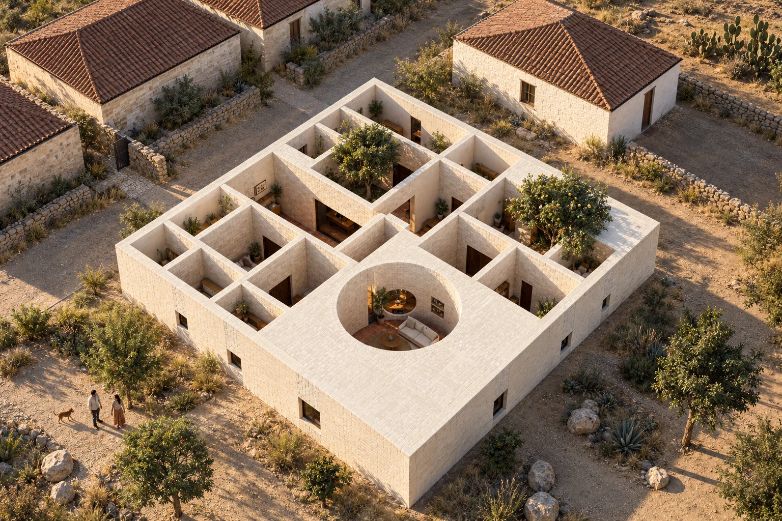 Carved house · concept