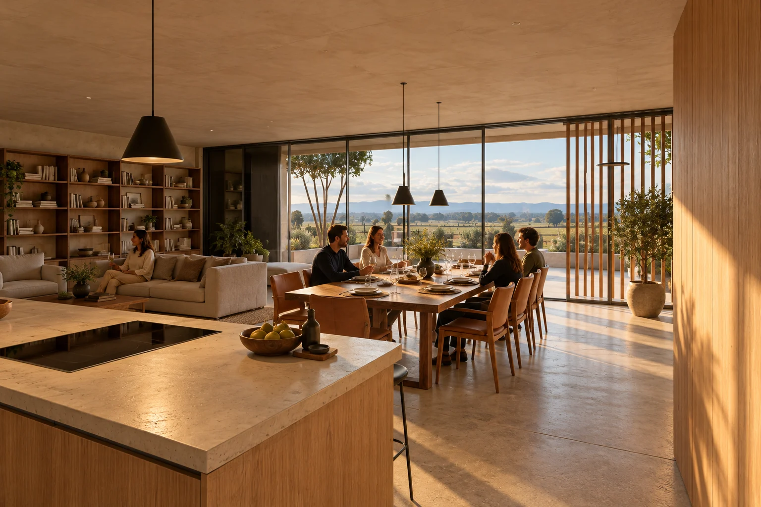 Cocina-comedor — Casa sabana