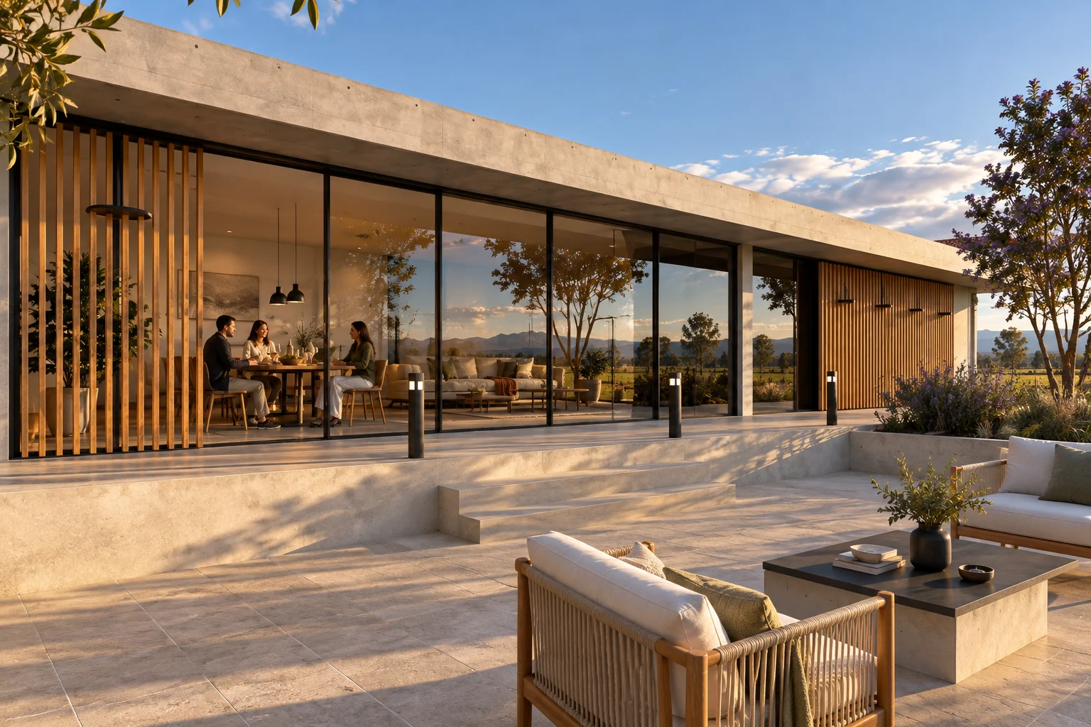 Patio de sol — Casa sabana