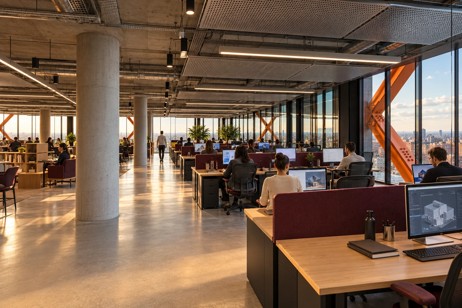 Façade desks — Intelligence Commons