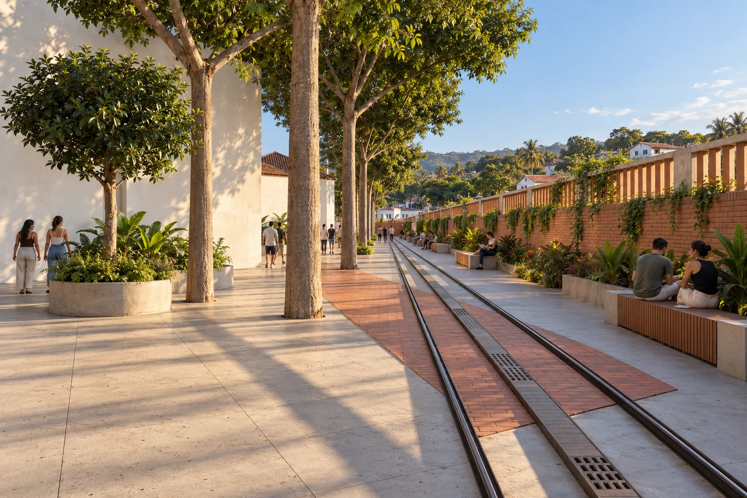 Linear park — La Fábrica del Río
