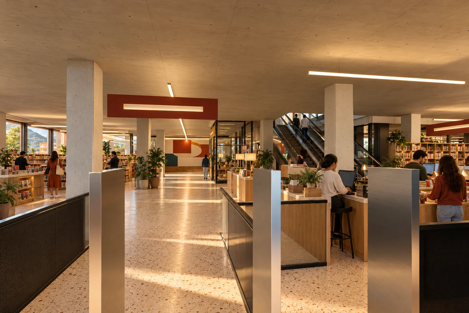 Entrance and tills — Torre 72