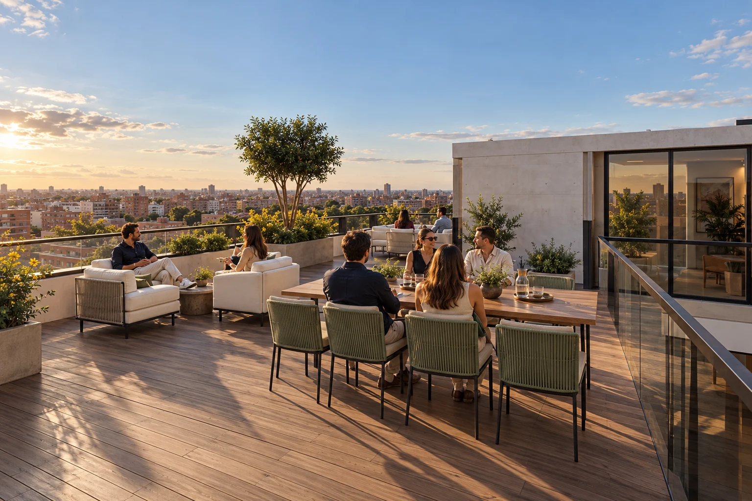 Roof garden — umbral / Bogotá — the lot
