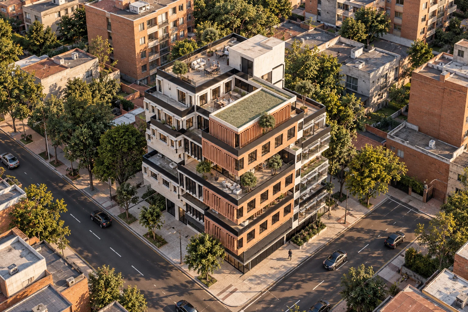 umbral / Bogotá — the lot · concept