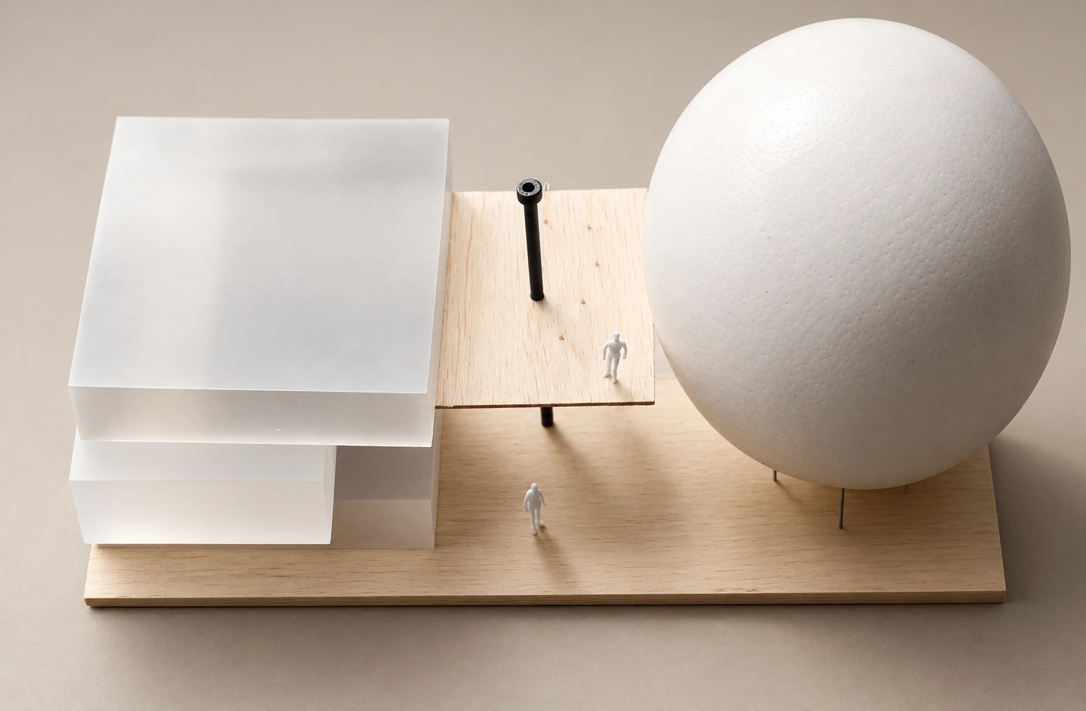 The model — Temporary pavilion