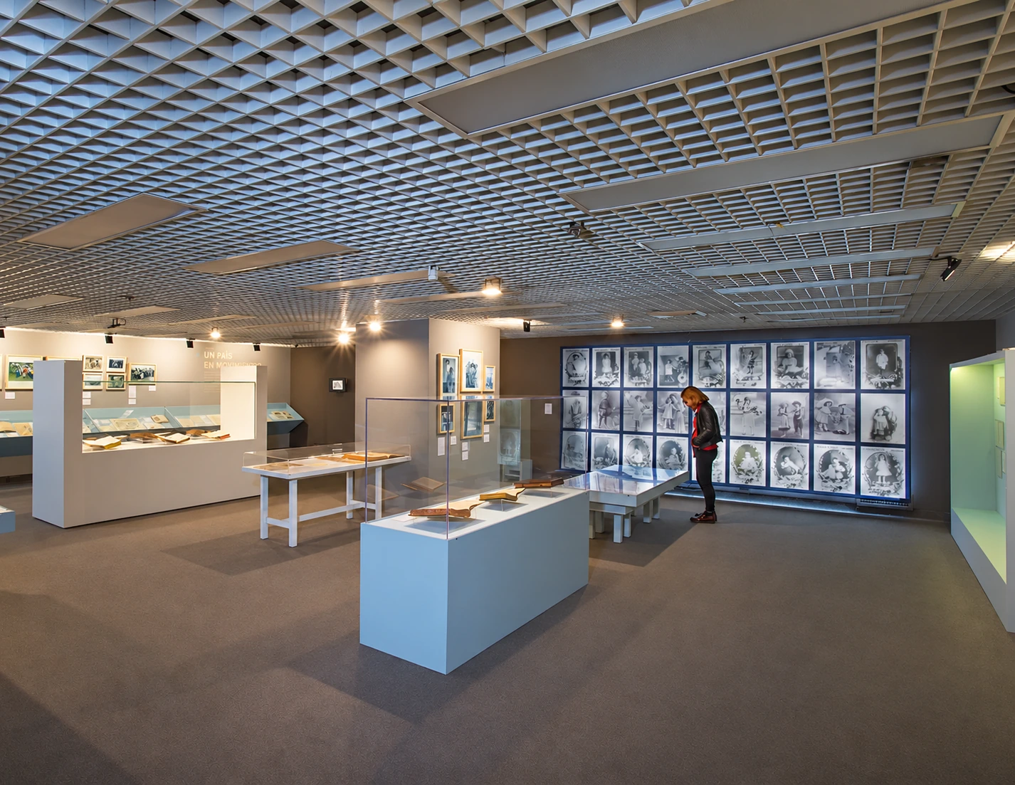 backlit photography wall — BLAA 60 years