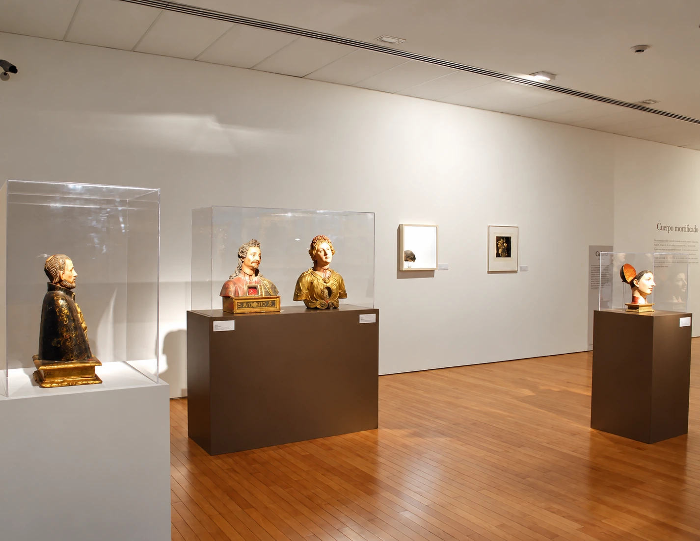 busts on plinths — Habeas Corpus: may you have a body to exhibit