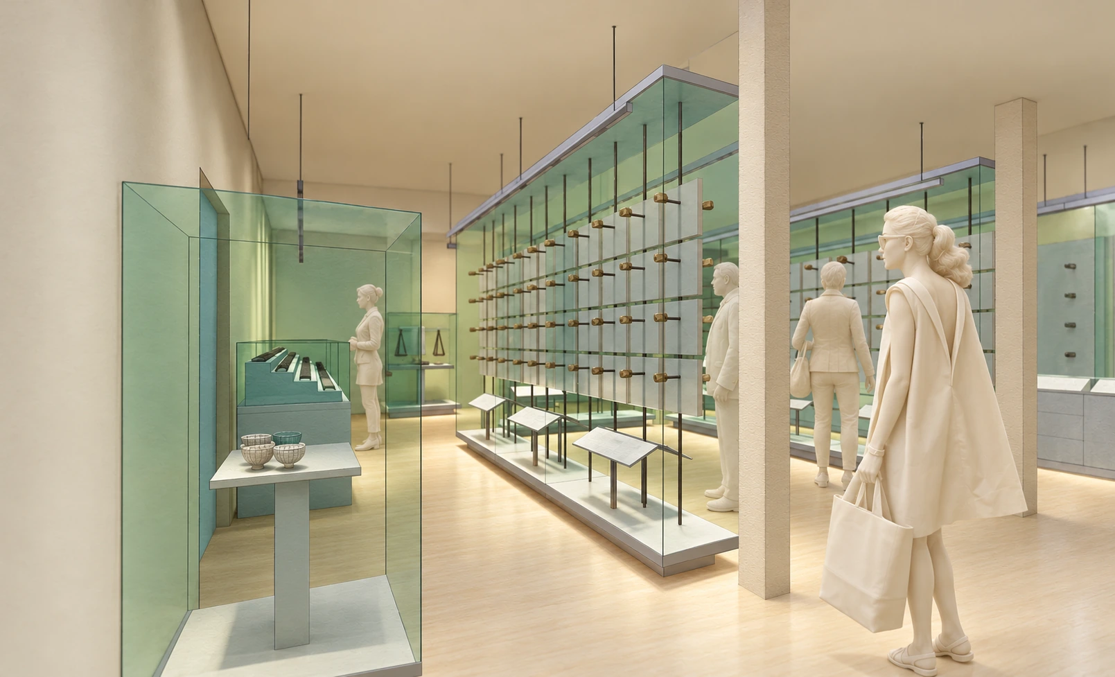 entrance gallery — Geology museum