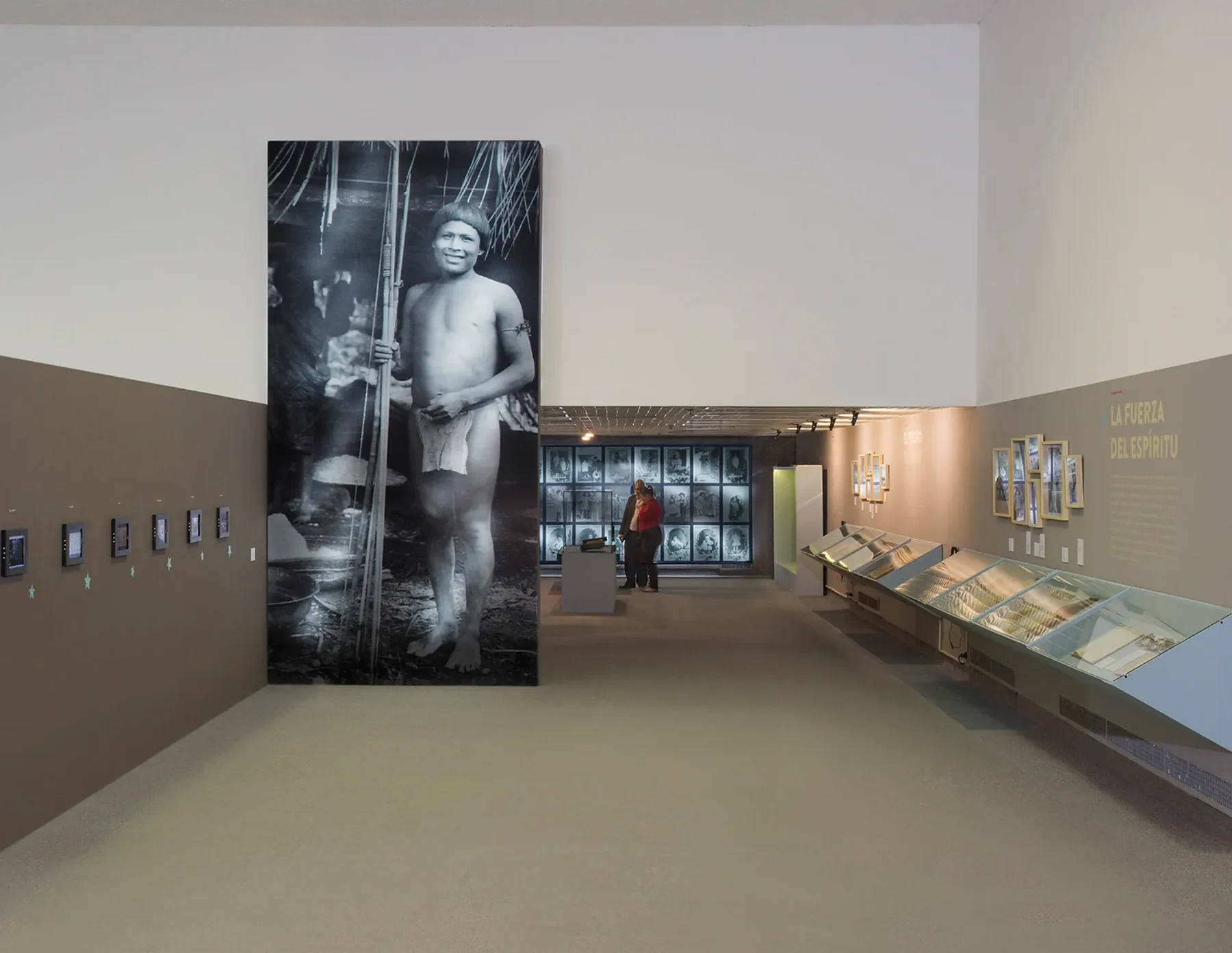 large-format photograph and wall cases — BLAA 60 years