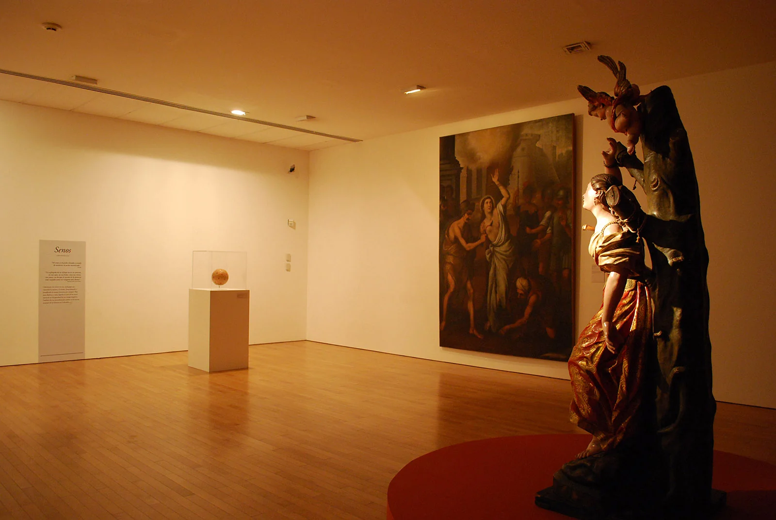 colonial piece and large painting — Habeas Corpus: may you have a body to exhibit