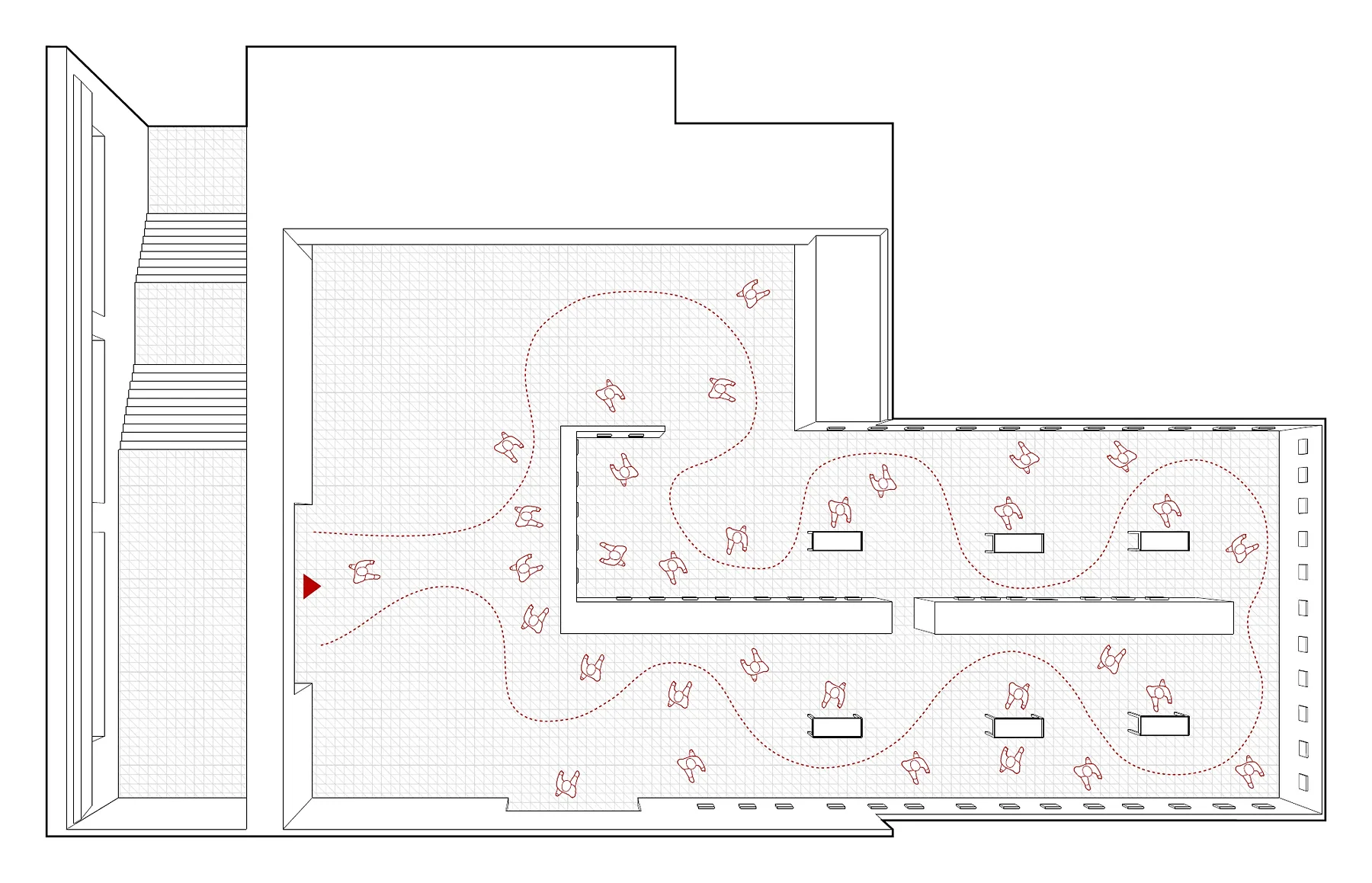 installation plan and route